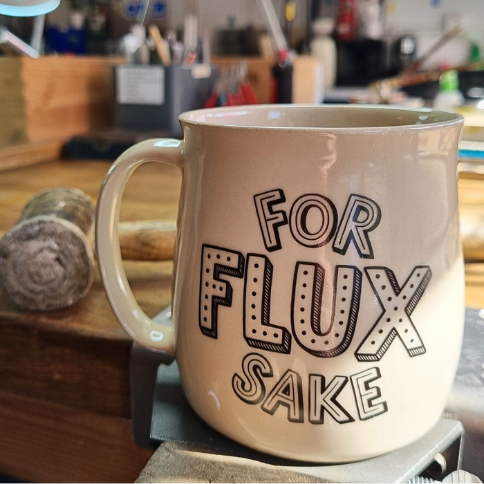 FOR FLUX SAKE Handmade Mug
