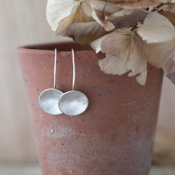 Silver Earring Making Workshop Saturday 6th December 10-3pm with Sarah Reece