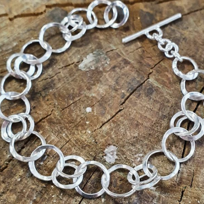 Silver Chain Bracelet Workshop Saturday 4th October 10-5pm with Kirsten Hendrich