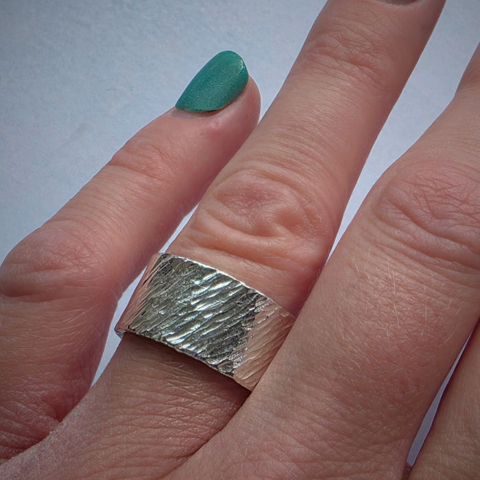 Unisex Chunky Silver Ring Making Workshop Saturday 16th January 2027 10-1.30pm with Kirsten Hendrich