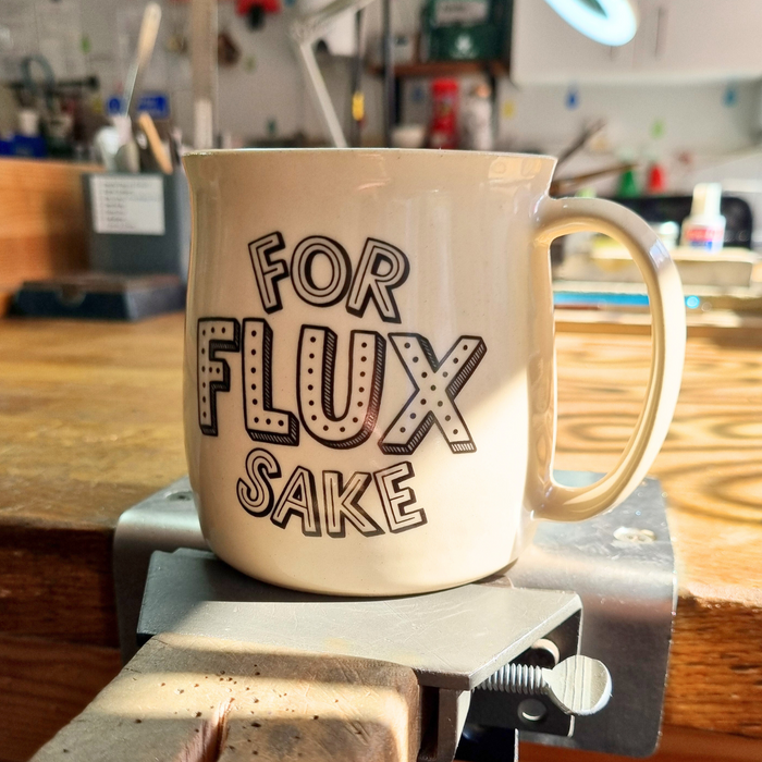 FOR FLUX SAKE Handmade Mug