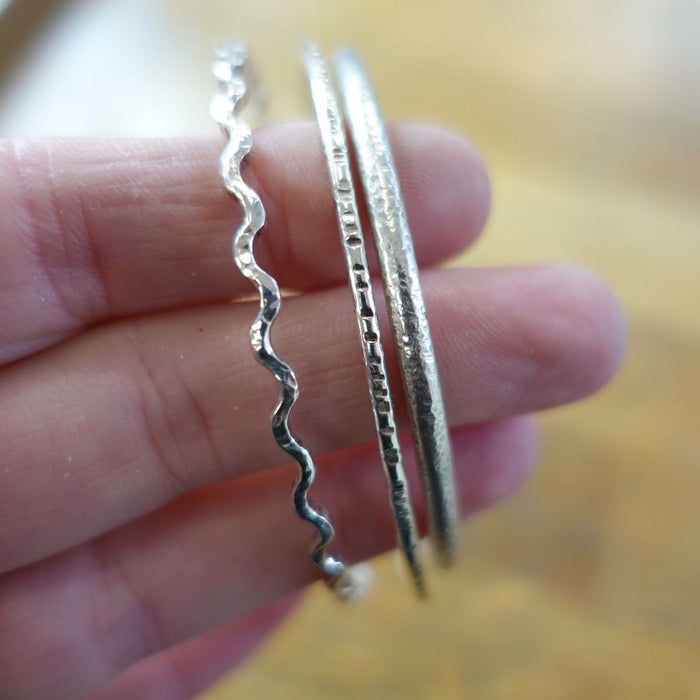 Stacking Bangles Sunday 1st February 10-1.30pm with Amy Hubbard