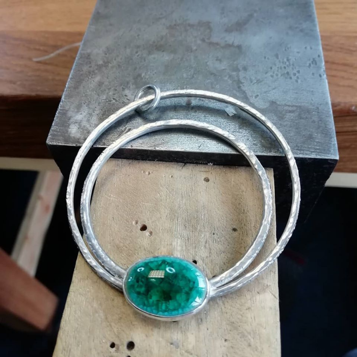 SUMMER TERM: Thursday Afternoon Silver Jewellery Class 23rd July - 27th August (6 weeks) 12.30-2.30pm with Sarah Reece