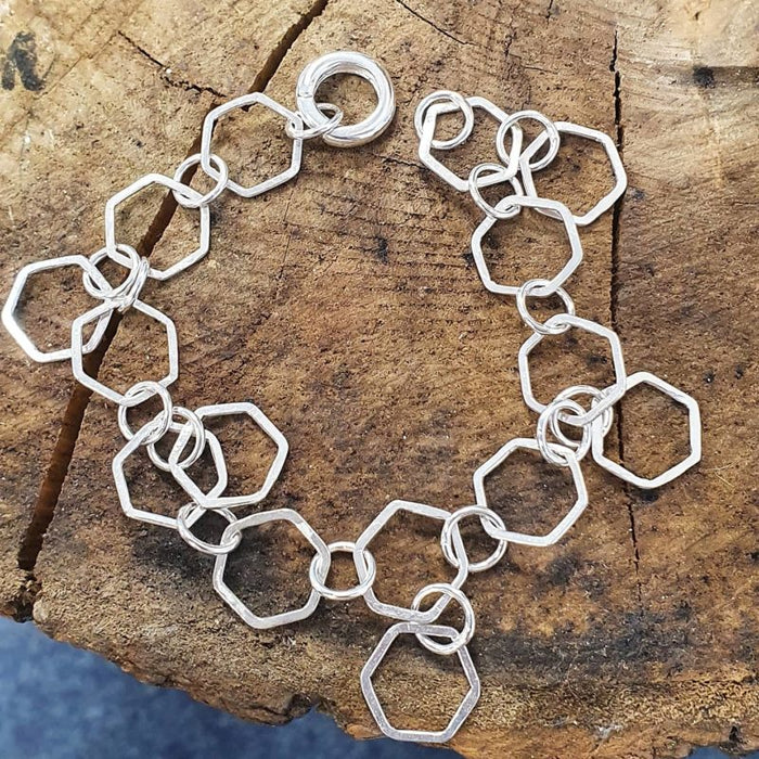 Silver Chain Bracelet Workshop Saturday 4th October 10-5pm with Kirsten Hendrich