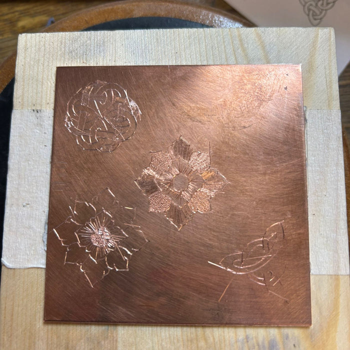 An Introduction to Hand Engraving with John Cook Saturday 9th January and Sunday 10th January 2027 10-5pm (2 Day Masterclass)