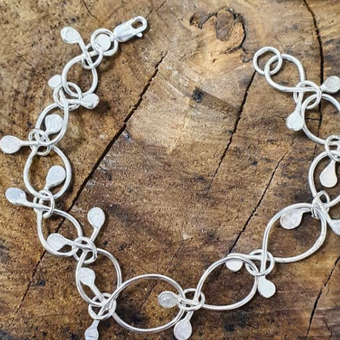 Silver Chain Bracelet Workshop Saturday 4th October 10-5pm with Kirsten Hendrich