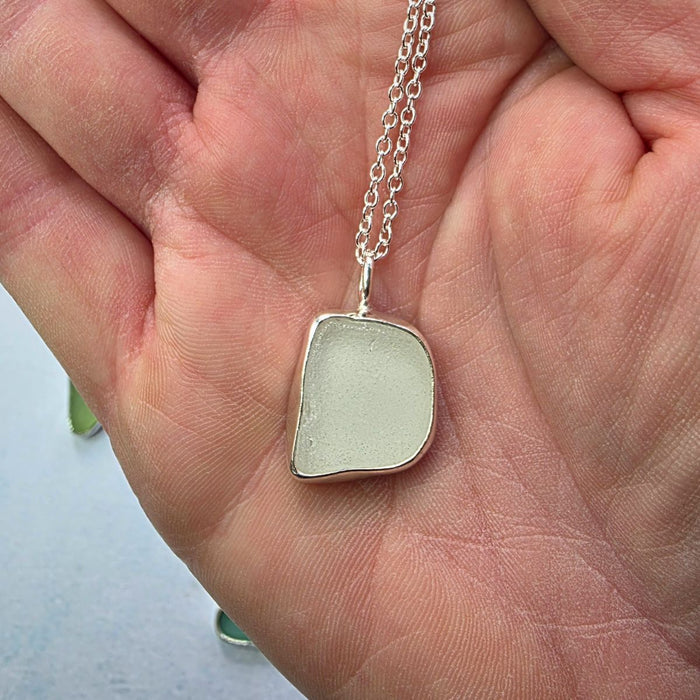 Sea Glass Setting: Silver Pendant Saturday 22nd August 10-5pm with Kirsten Hendrich