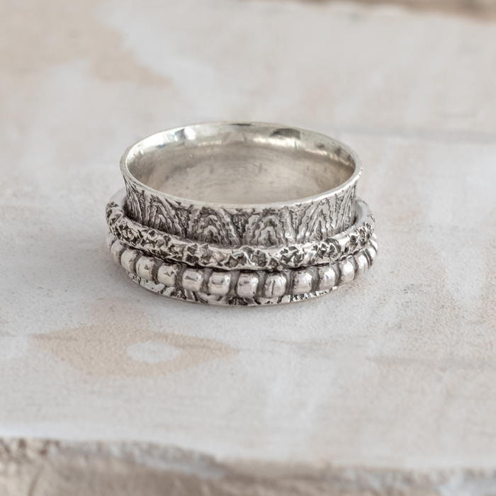 Silver Spinner Ring Workshop Saturday 22nd November 10-5pm with Kirsten Hendrich