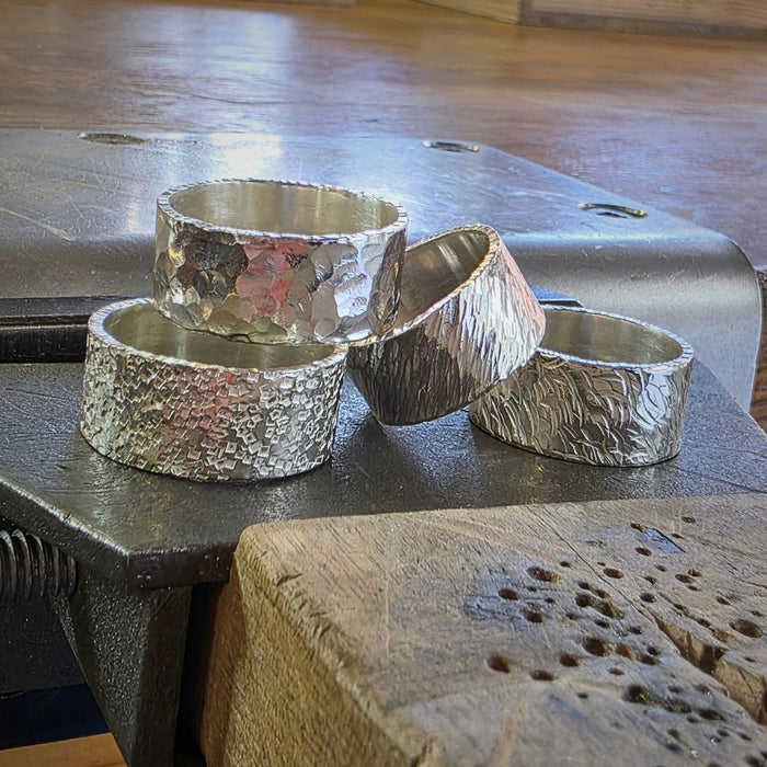 Unisex Chunky Silver Ring Making Workshop Saturday 16th January 2027 10-1.30pm with Kirsten Hendrich