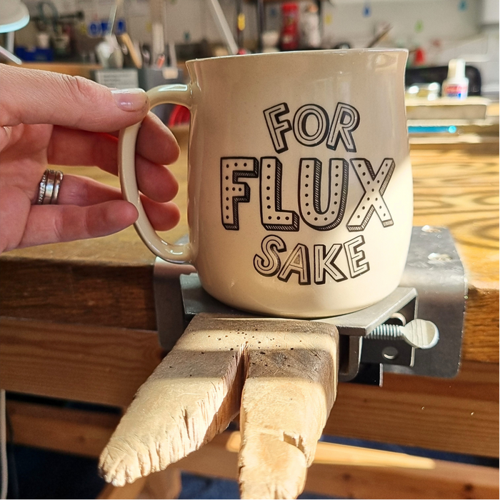 FOR FLUX SAKE Handmade Mug
