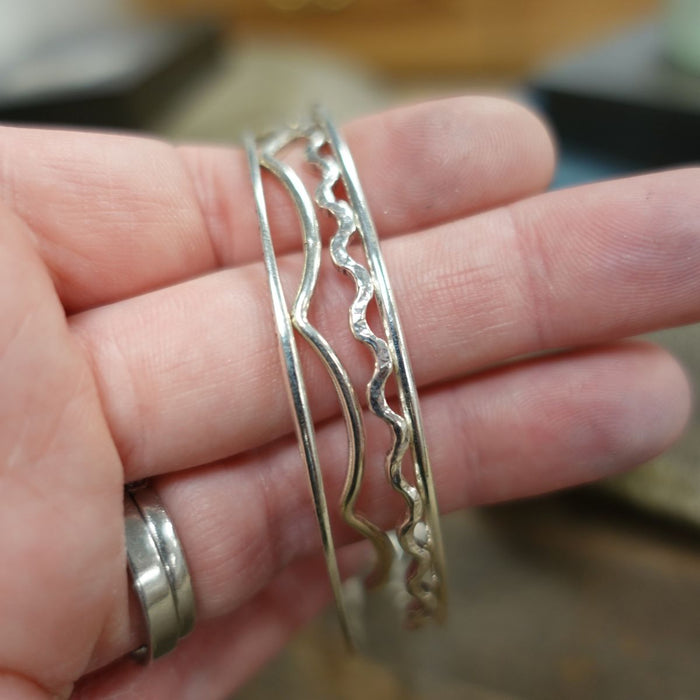 Stacking Bangles Sunday 1st February 10-1.30pm with Amy Hubbard