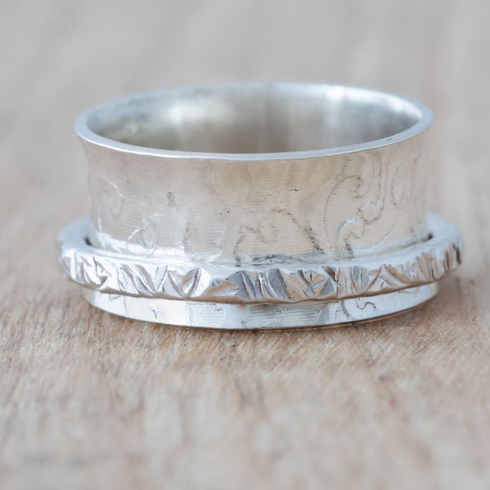 Silver Spinner Ring Workshop Saturday 22nd November 10-5pm with Kirsten Hendrich