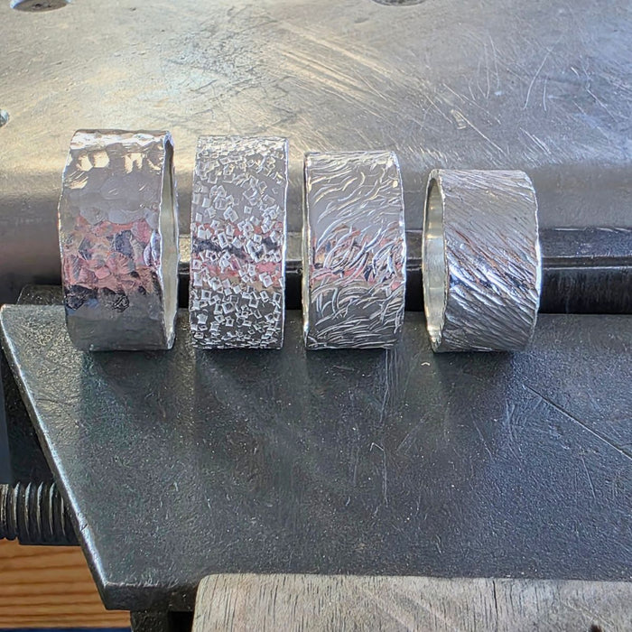Unisex Chunky Silver Ring Making Workshop Saturday 16th January 2027 10-1.30pm with Kirsten Hendrich