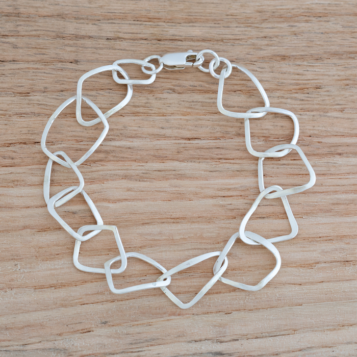 Silver Chain Bracelet Workshop Saturday 4th October 10-5pm with Kirsten Hendrich