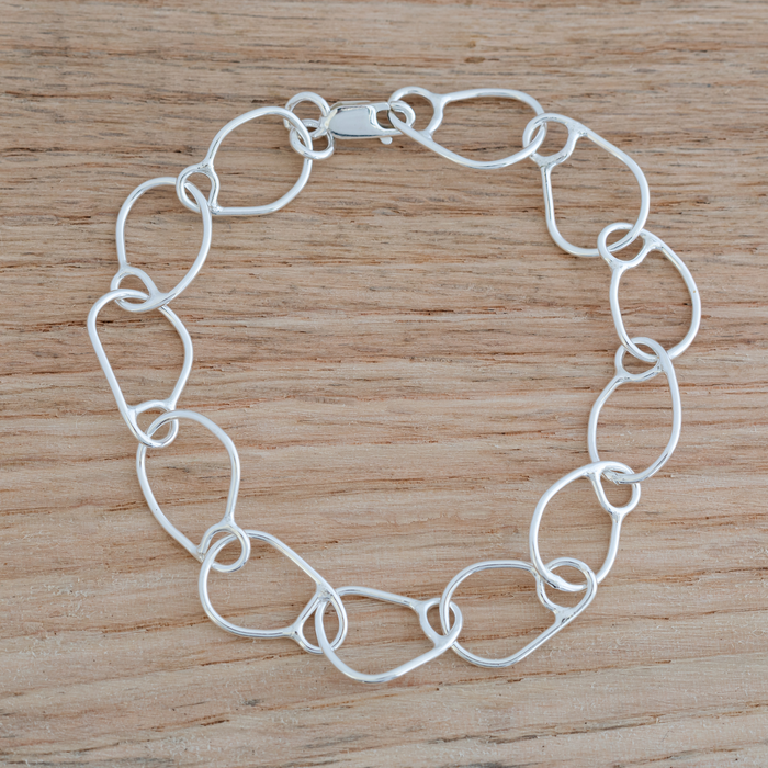 Silver Chain Bracelet Workshop Saturday 4th October 10-5pm with Kirsten Hendrich