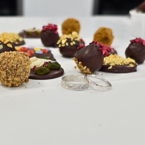 Silver Rings & Handmade Chocolate Truffles and Mendiants: Saturday 24th January 10-4pm